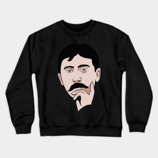 Marcel Proust Portrait Crewneck Sweatshirt